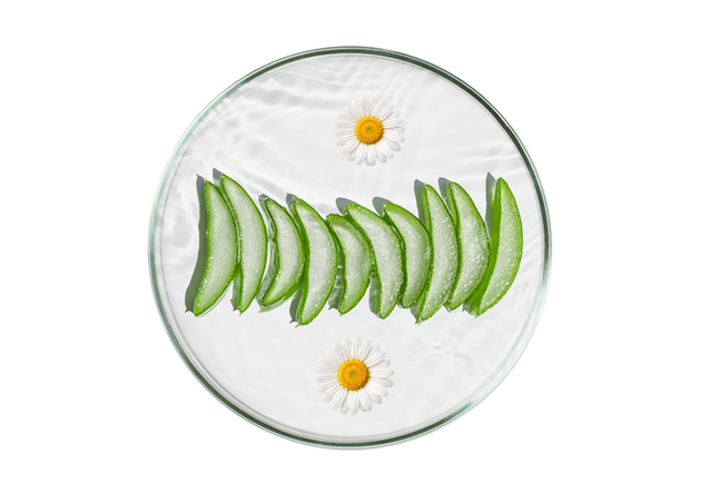 Cleans With Water, Calms With Botanicals