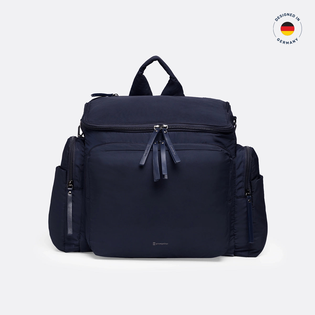 Mova Diaper Bag with Water Repellent Material | Convertible Stylish Sling with Shoulder Strap & Thermal Pockets