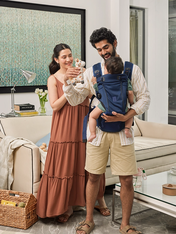 Ergonomic Support for baby and wearer 