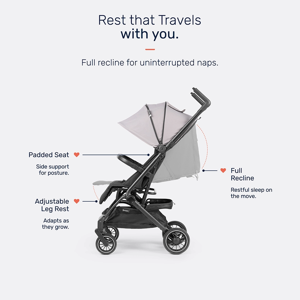 Growgether Golite Baby Stroller with Cabin Ready Architecture | Ultra-Lightweight | 0-4 years
