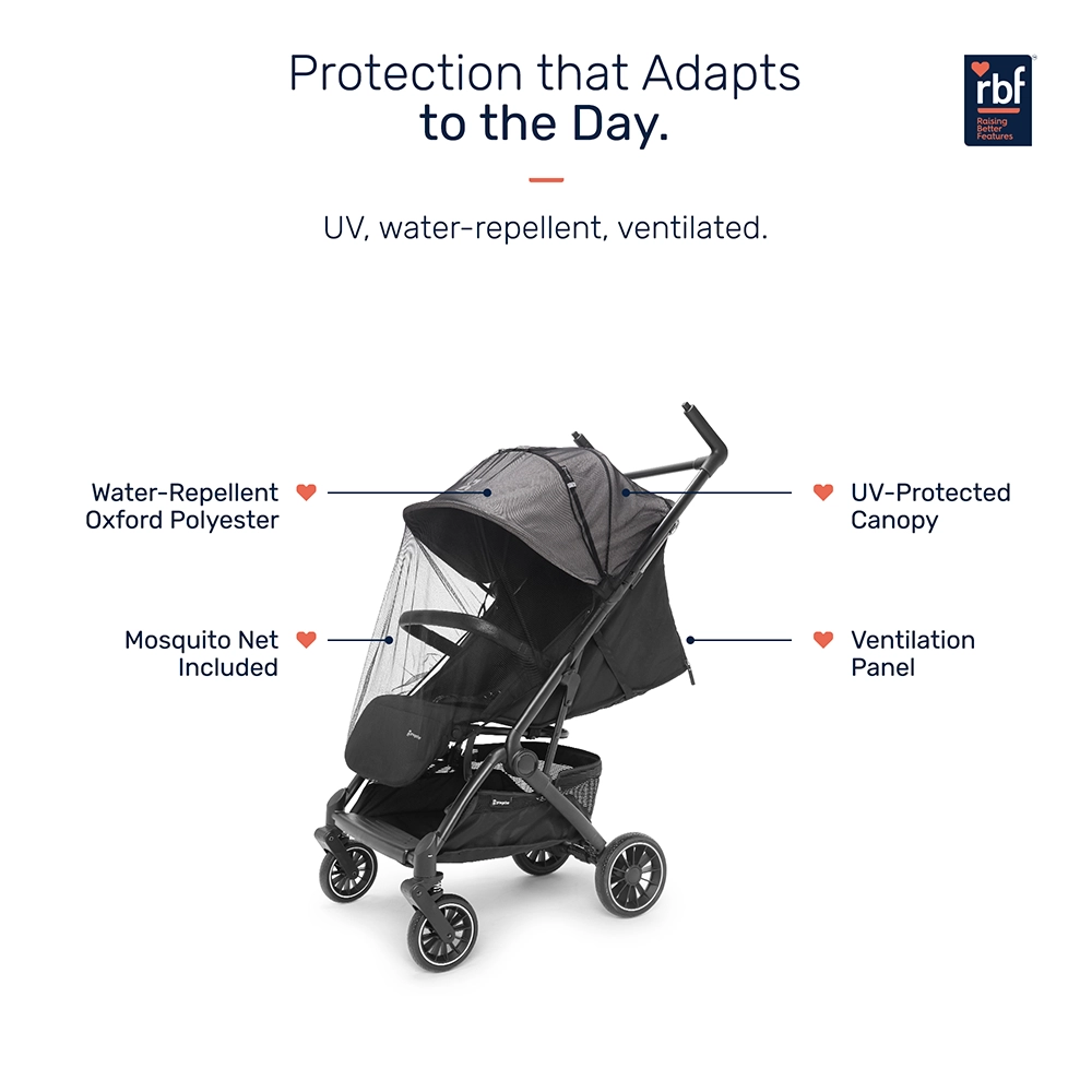 Growgether Golite Baby Stroller with Cabin Ready Architecture | Ultra-Lightweight | 0-4 years