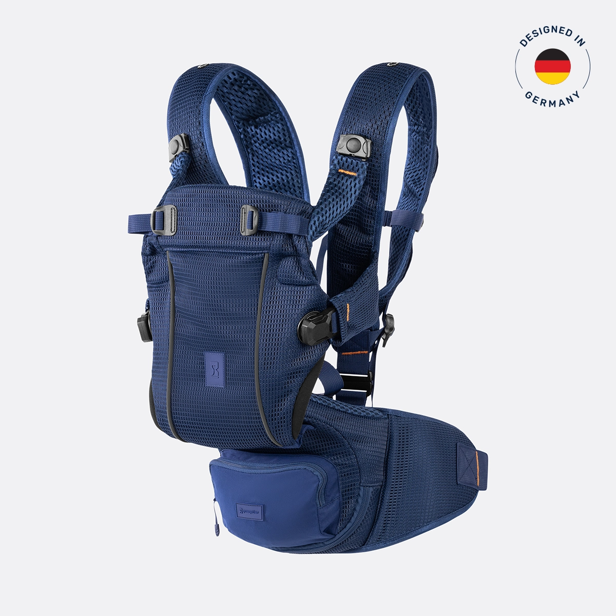 Growgether Lyfta Baby Carrier| 4-in-1 Convertible | With Foldable Hip Seat & Sun Hood | Grows From 4–36 months