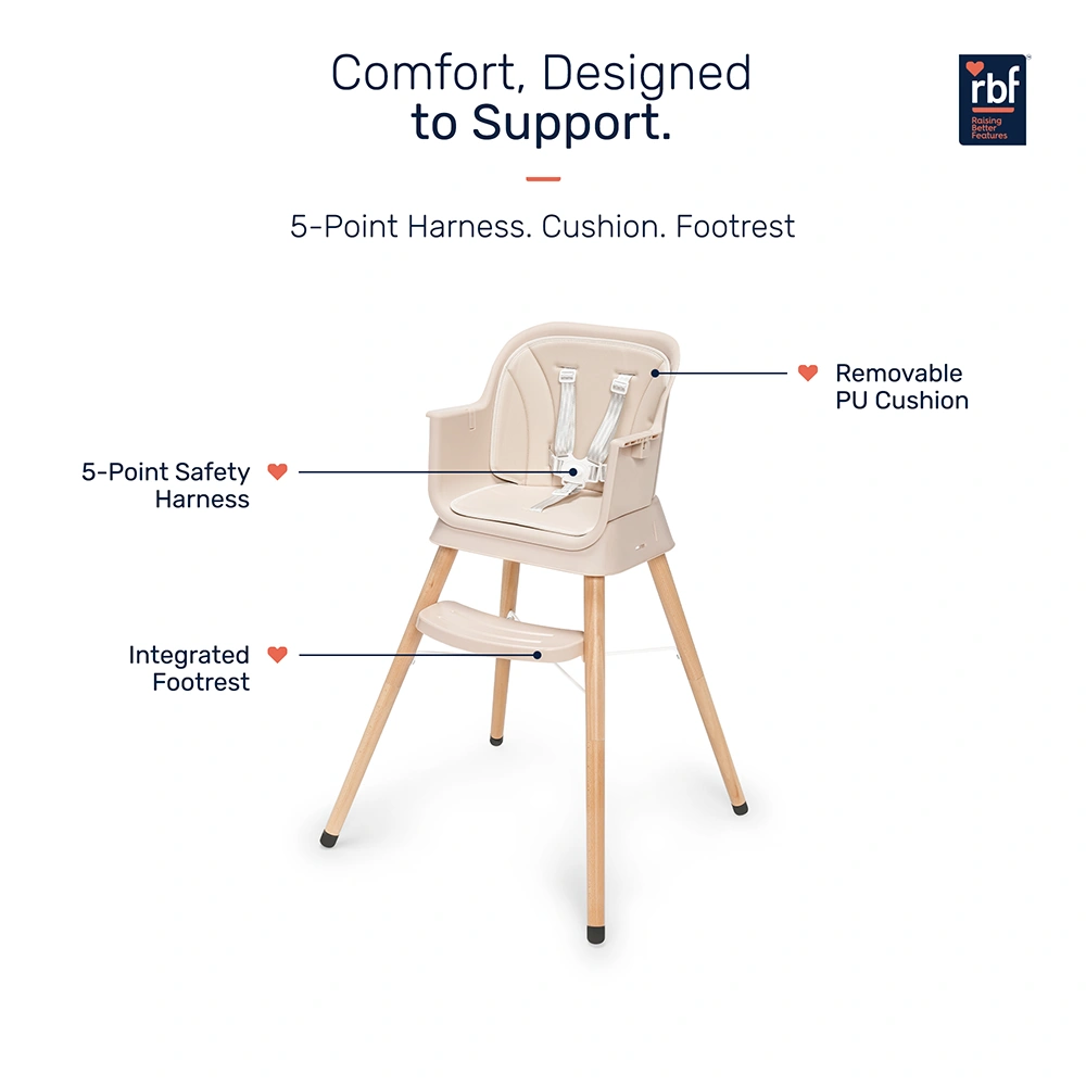 Growgether Orbit High Chair | 4-in-1 Convertible High Chair | Grows with Your Child from 6 to 36 Months