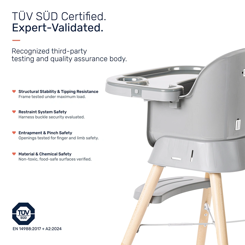 Growgether Orbit High Chair | 4-in-1 Convertible High Chair | Grows with Your Child from 6 to 36 Months