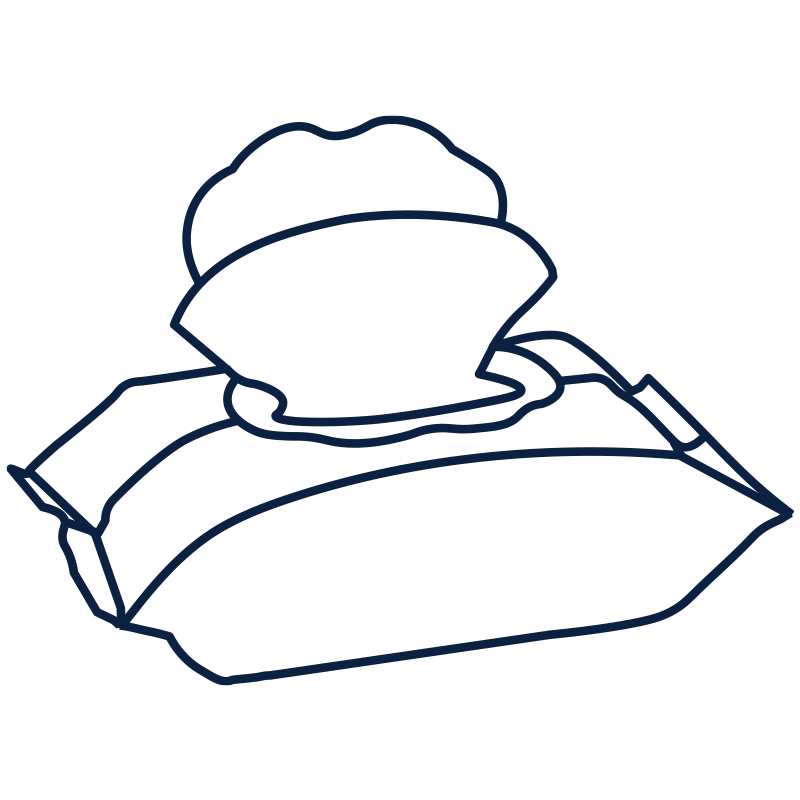 Wet Wipes Icon