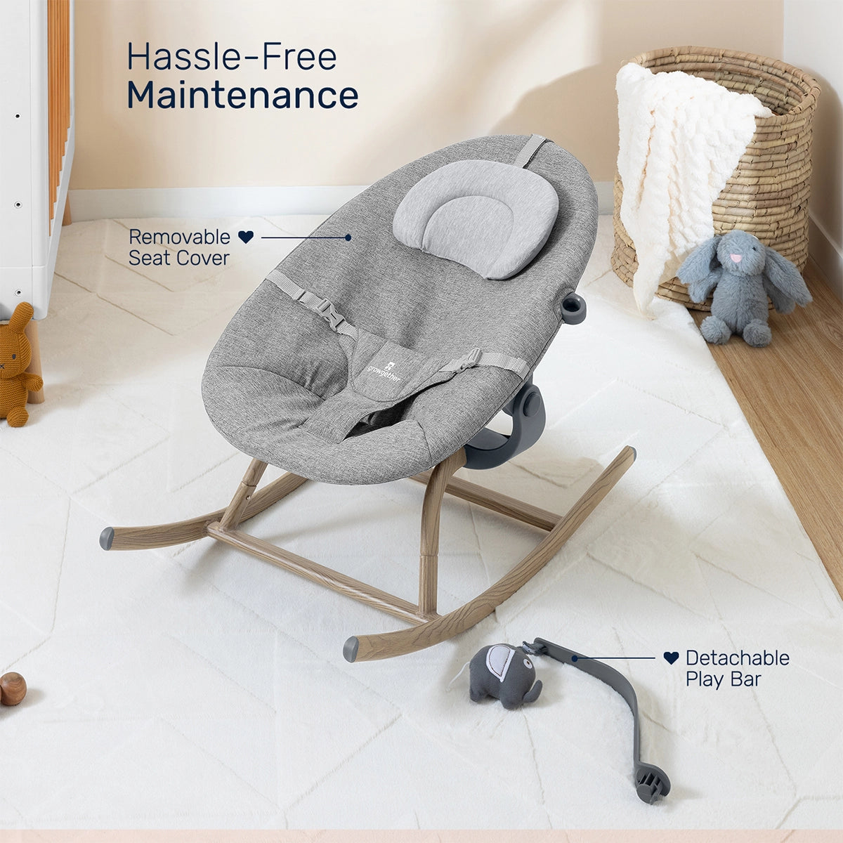 Ai Baby Rocker Buy Newborn Baby Rocker Online - Safe & Comfy Seat – Growgether