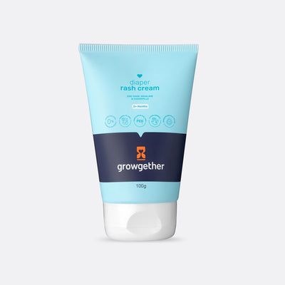 Diaper Rash Cream with Zinc Oxide | Newborns & Toddlers | Hypoallergenic Formula | 100g