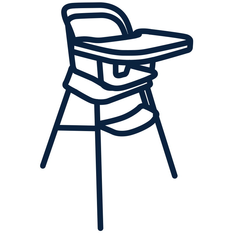 Orbit High Chair Icon