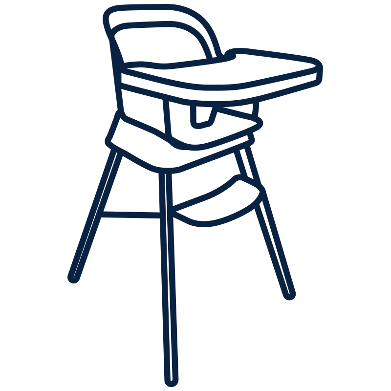 Orbit High Chair Icon