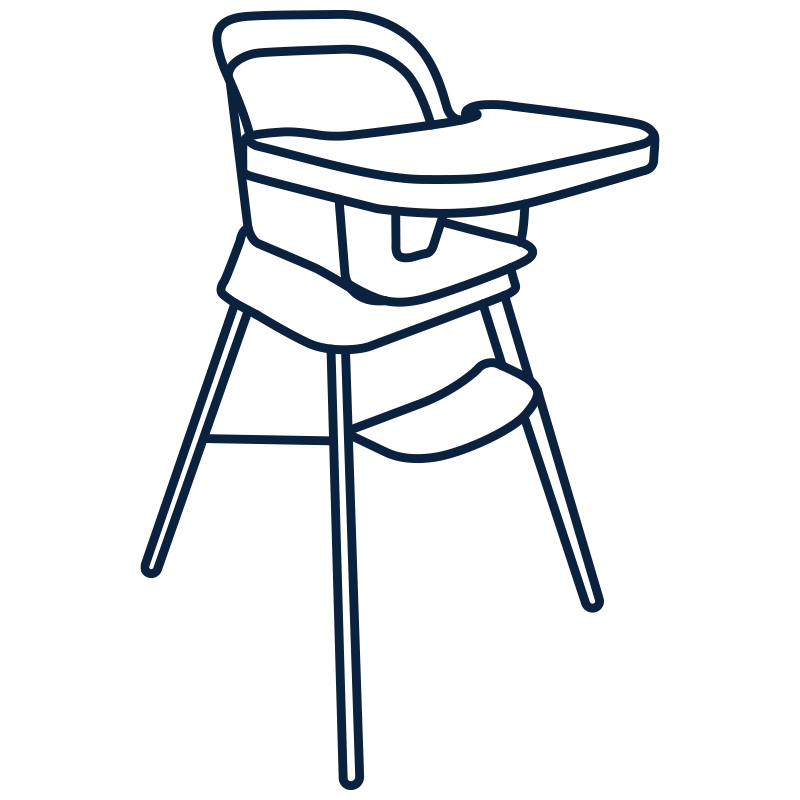 Orbit High Chair Icon